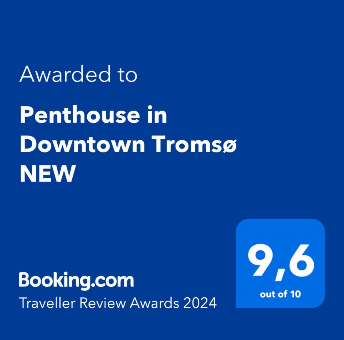Penthouse In Downtown Tromso New Διαμέρισμα Εξωτερικό φωτογραφία